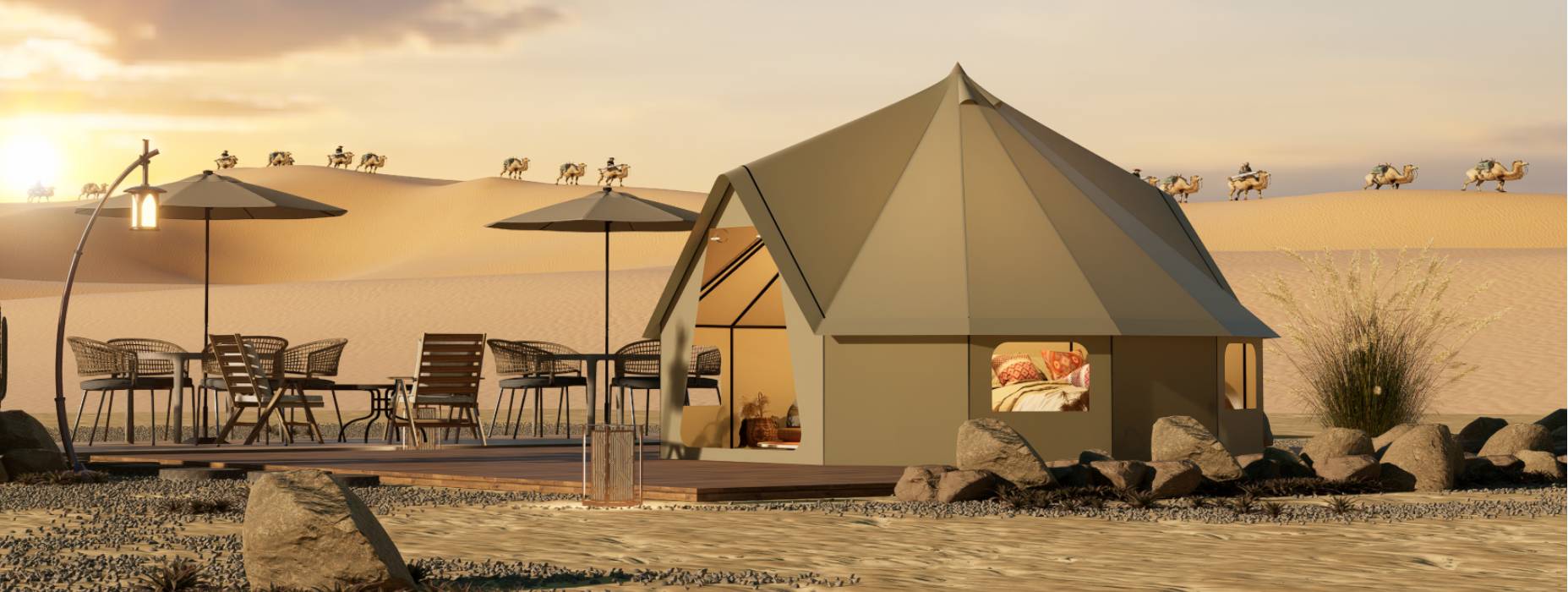 大理市露营酒店帐篷产品